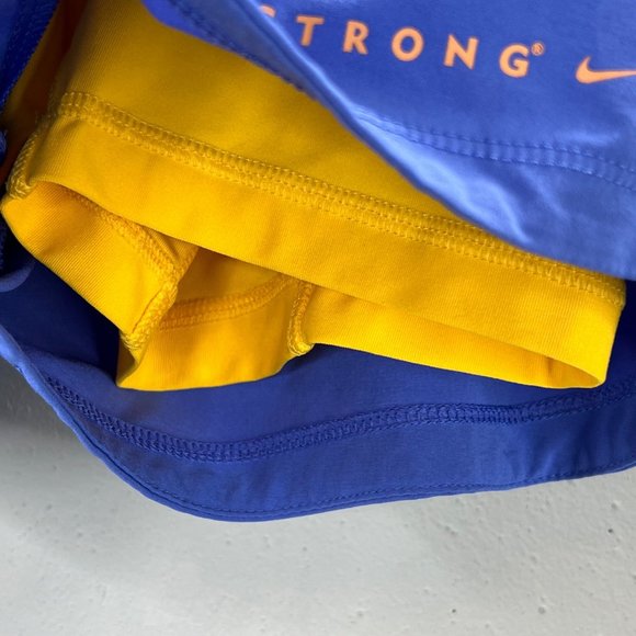 Nike Livestrong Dri Fit Running Shorts size S Women Blue Built in Shorts - Picture 4 of 7